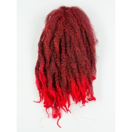DreadLab - Synthetic Afro Braiding Hair Curly Twist (#6TT Light Burgundy - Red Transitional)