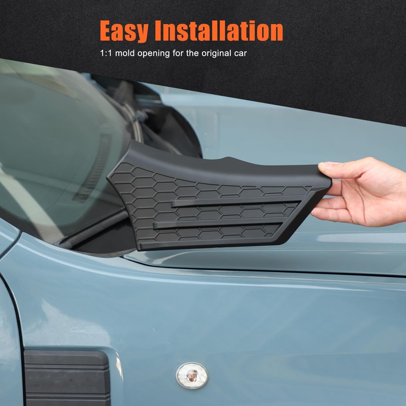 Car Hood Fender Decorative Cover Trim for Ford Maverick 2022-2025,