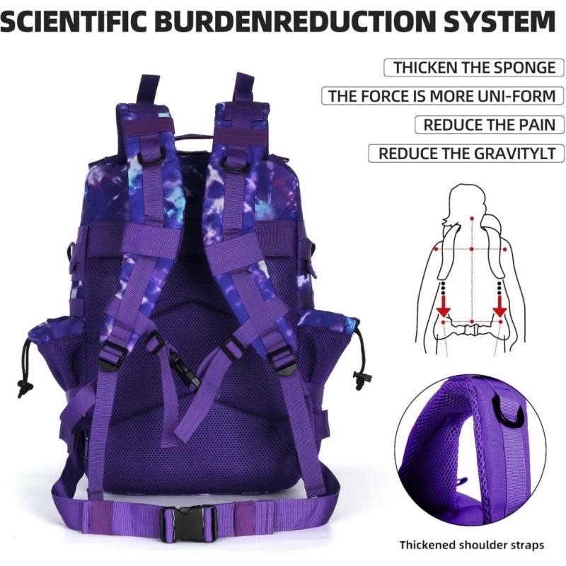 45L Tactical Assault Backpack 3 day assault pack with Waterproof