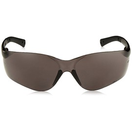 Crews BKH25G BearKat Magnifier Polycarbonate 2.5 Diopter Gray Lens Safety Glasses with Non-Slip Hybrid Black Temple Sleeve