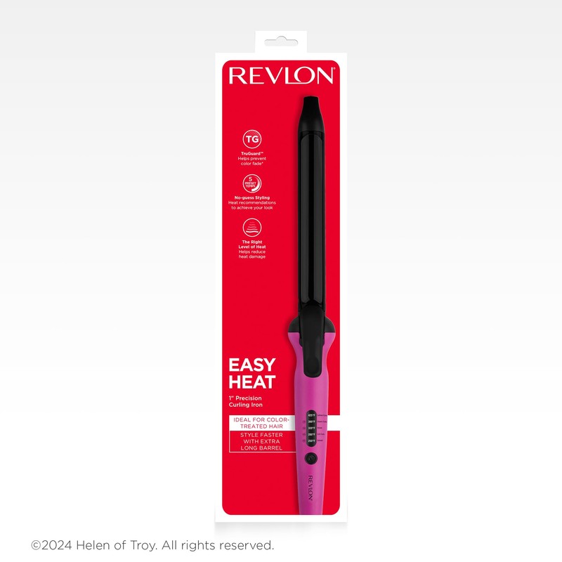 REVLON Easy Heat - 1" Precision Curling Iron