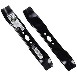 MTD Genuine Parts 490-110-M190 Mulching Blades for 36-Inch Cutting Decks, Compatible with Various Troy-Bilt, Yard Machines, Huskee, Bolens, Craftsman, Set of 2