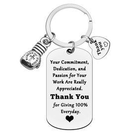Ximalun Boxing Glove Keyring Boxing Coach Appreciation Gifts Boxer Gift Christmas Birthday Leaving Retirement Gift Thank You Gift for Boxing Coach Boxer Employee Colleague