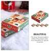 Baluue 5pcs Christmas DIY Advent Calendar Boxes 12 Empty Advent