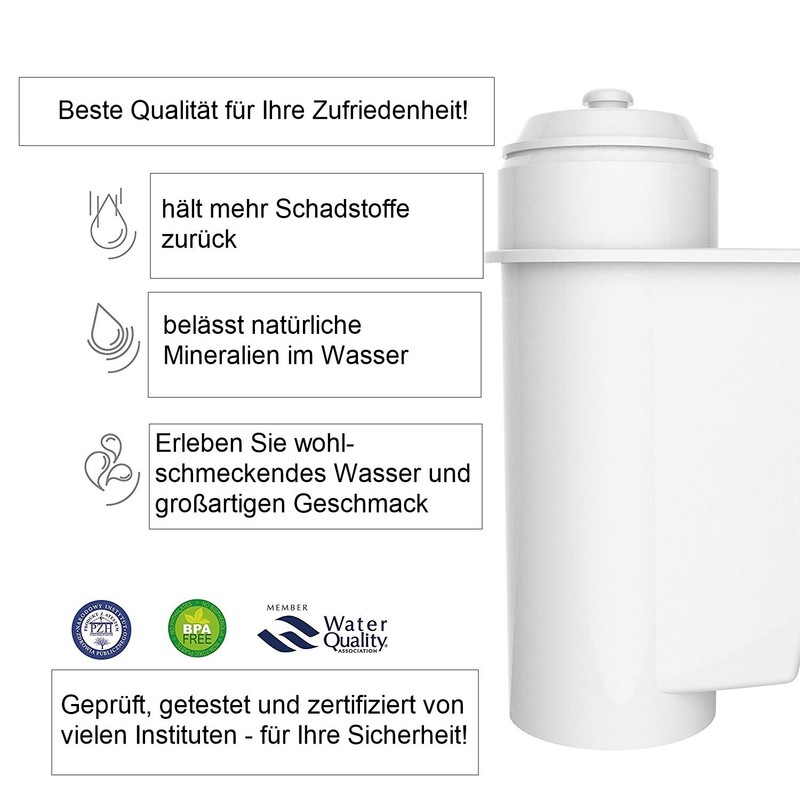 Human-Wellness 3 x ECF-7001A (AQK-01) compatible with Siemens BRITA Intenza