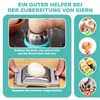 Hitchuey Egg Cutter, Egg Cutter with 2 Pieces Egg Separator,