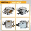 MOTOALL Carburetor Intake Kit Carb HD-12 HD-6 362 365 371
