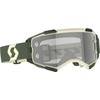 Scott Fury LS MX Goggle Cross/MTB Goggle Khaki Green/Beige/Light Sensitive