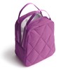 Vera Bradley Women's Lunch Bag, Nylon, Iris Orchid, One Size