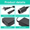 12V Power Adapter Cord for Igloo Iceless Thermoelectric Coolers, Compatible