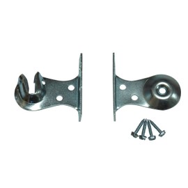 Shade Doctor of Maine 1 Pair Roller Window Shade Outside FACE Mount Brackets from