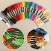 Embroidery Thread Set, 100 Bundles, Cross Stitch Cotton, Embroidery Thread,