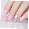 FOMIYES Quality Fingernail Sequins Large Quantity Heart Shaped Rhinestones for