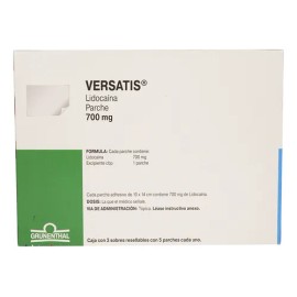 Versatis Parche 700 Mg, 15 Parches