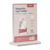 EUROPEL Luxe A6 Table Stand, T-Stand, with Magnets, Portrait Format,