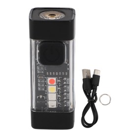 Mini Flashlight Type C Rechargeable Waterproof High Brightness Flashlight for Outdoor