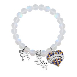 UJIMS SigmaRho Sorority Gifts for Women Pretty Poodle Bracelet Greek Sorority Jewelry Sorority Paraphernalia Bracelet (Pretty Poodle Bracelet)