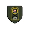 #19240 HVO Sarajevo Hrvatsko vije?e obran Council of Defence Croatia Croatia Republic Herceg-Bosna Army Croats Bosnia Herzegovina Brigade Military Crest Badge Emblem