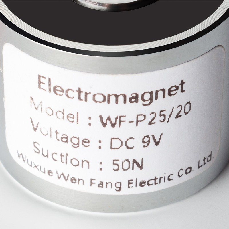 uxcell 9V 50N Electric Lifting Magnet Electromagnet Solenoid Lift Holding