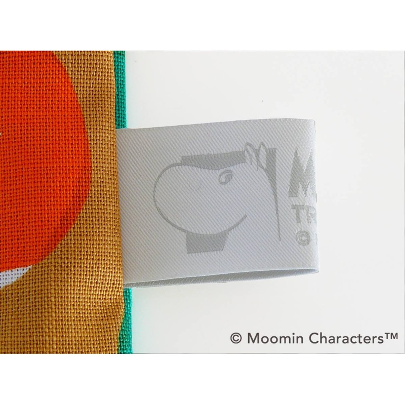 MOOMIN Tribute Works Throw Pillow Case 45x45 I'm Here Green