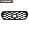 labwork Matte Black Honeycomb Style Front Bumper Hood Grille Replacement