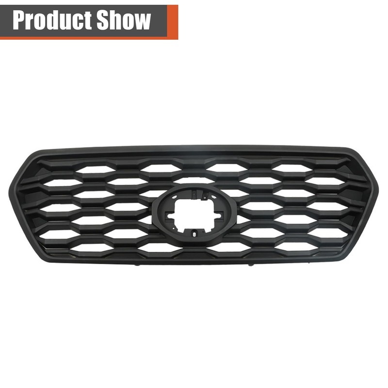 labwork Matte Black Honeycomb Style Front Bumper Hood Grille Replacement