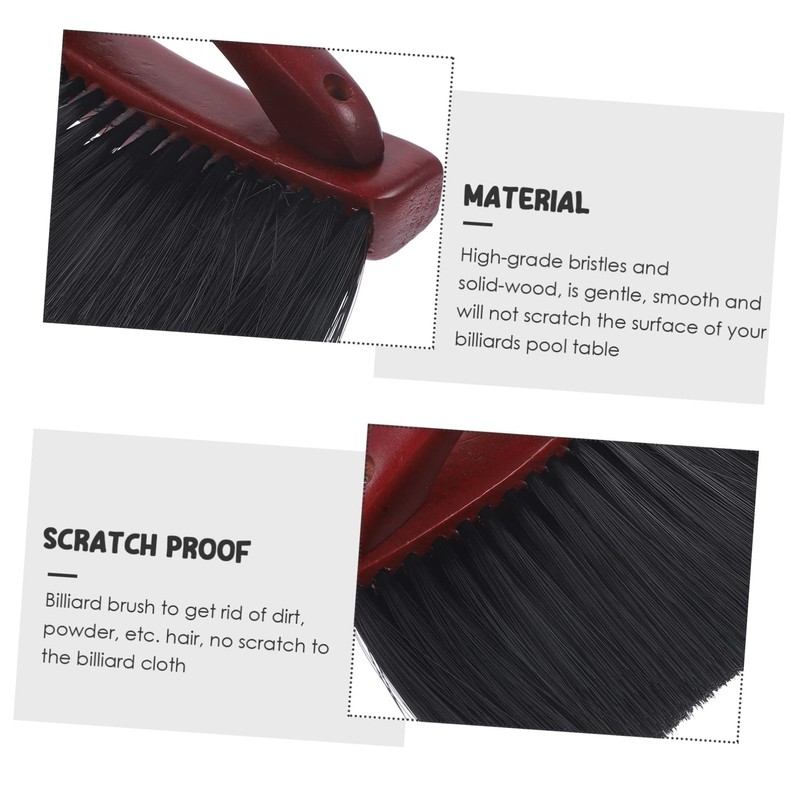 Gatuida Pool Table Cleaning Brush Essential Billiard Accessory for Indoor
