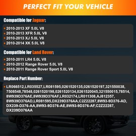 2010-2014 High Pressure Fuel Pump Compatible for Jaguar XF XFR XJ XK, for Land Rover LR4 Range Rover Range Rover Sport 5.0L V8 2010-2014 Replaces 8W939D376AE
