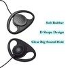 HYS Multipin Earpiece with Mic D-Shape Two Way Radio Headset