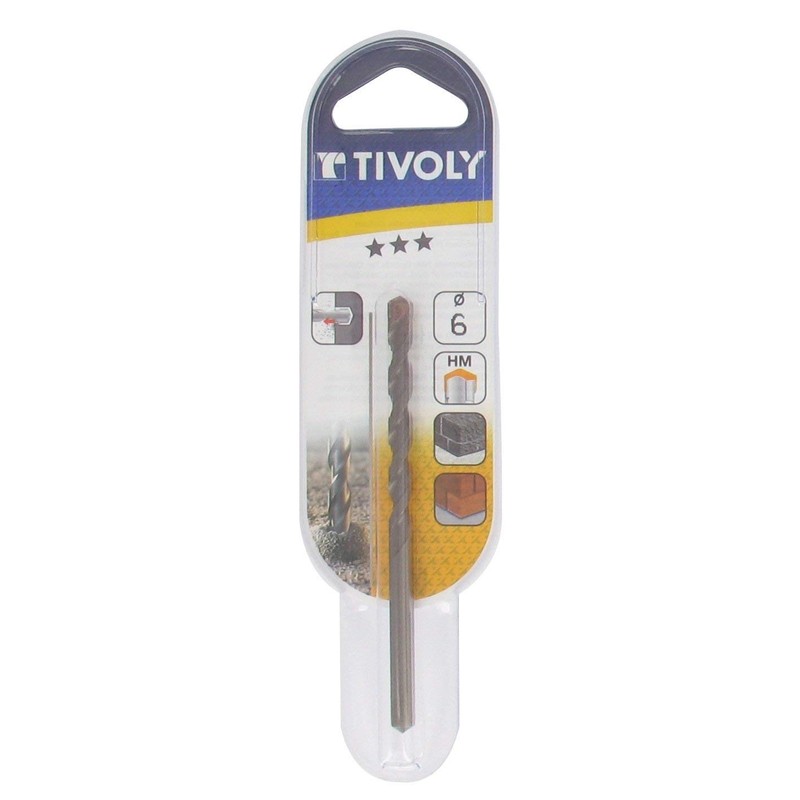 Tivoly Pro Concrete Drill Bit, Clear, 10900221400
