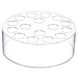 sourcing map Acrylic Flower Vase, 8 Inch Round Floral Centerpiece for Dining Table, Round Flower Vase for Centerpieces Weddings Party Home Decor