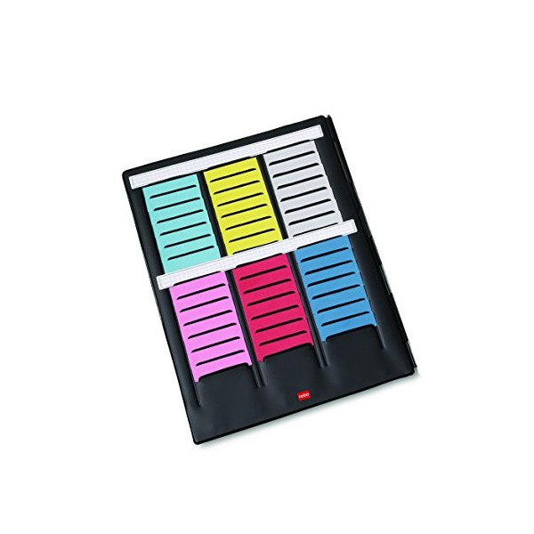 Val-Rex Nobo Mini-Player Card Planner With Interior Flap With 3 Strips Of 16 Size 2 Panels