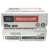 Motorcraft SAE 5w20 Synthetic Blend Motor Oil- 12 Quart Case