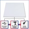 American Built Pro Home Improvement Access Cover for Drywall, HIPS,