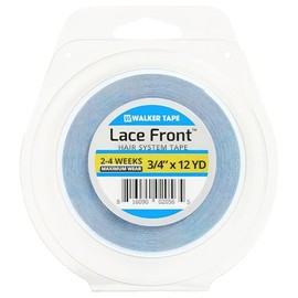 Walker Tape - Papel de soporte frontal de encaje, 3/4 pulgadas x 12 yardas