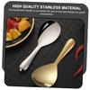 Angoily Rice Spoon Mixing Spoons Appetizer Spoons Turner Spatula Rice