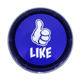 Talkie Toys Products Like Button - 8 Funny Like Sayings - Funny Talking Button for Games, Trivia, Political Gift, Office Humor, Talking Toys and More