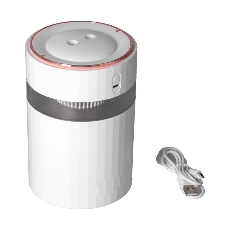 Humidifier Large Capacity Portable 900ml Mute Double Spray Design Desktop