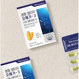 Guangdong Altige Omega 3 31.5g, 30 tablets, 4 pieces, 30 tablets, 4 pieces / 광동 알티지 오메가3 31.5g 30정 4개 30정  4개