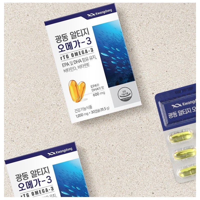 Guangdong Altige Omega 3 31.5g, 30 tablets, 4 pieces, 30