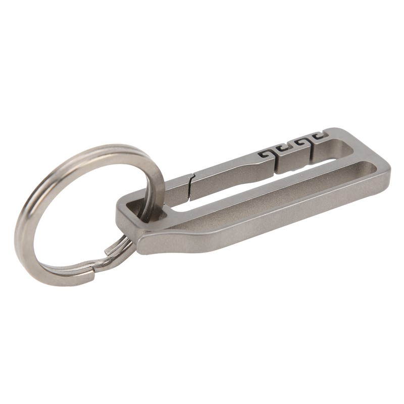 Titanium Alloy Belt Hang Buckle Durable Key Chain Waist Hanging