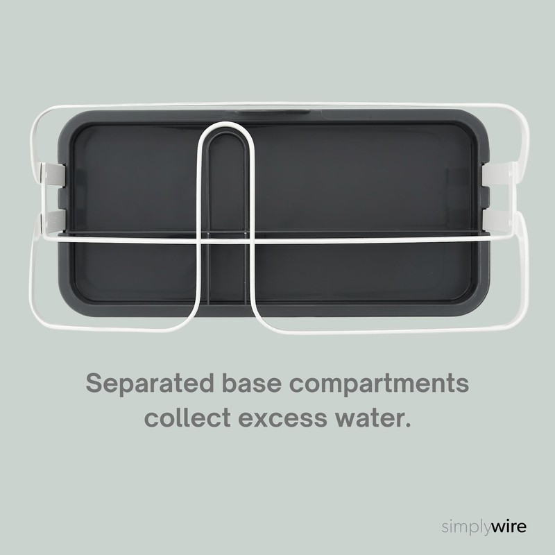 simplywire – Sink Tidy/Caddy – Retro Flat Wire Kitchen Sink