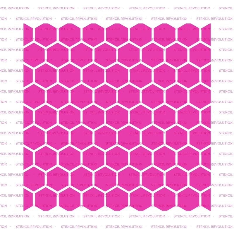 Honeycomb Cookie Stencil - Create Intricate Designs On Your Baked