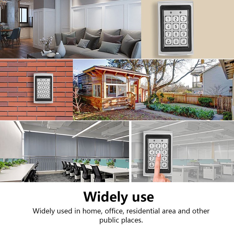RFID Card Door Access Controller Keypad With Backlight Security Door