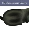 Sleeping Mask Pack of 2, Adjustable 3D Contoured Eye Masks,