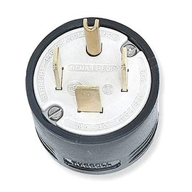 4 Wire Industrial Straight Blade Plug - HUBBELL WIRING DEVICE-KELLEMS HBL9461C