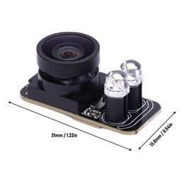 YWBL-WH Kobra 3, K3C, K3M 3D Printer Internal Camera Module, Replacement for, Quick Setup, Early Issue Detection, Higher Resolution Camera, for Kobra 3, K3C, K3M,