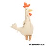 Cartoon Chicken Doll Soft Adorable Rooster Doll Toy for Children's