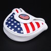 Mallet Head Cover Putter Cover with Magnetic Closure Golf Headcover