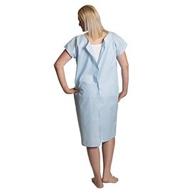 3/4 Open Patient Gown Adaptive Clothing Size: Extra Large